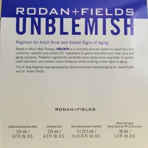 Rodan + Fields Unblemish Regimen !!